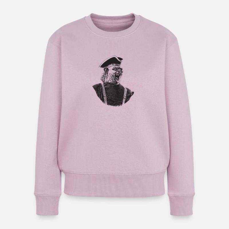 Super Sloth - Frauen Premium Bio Pullover - Altrosa