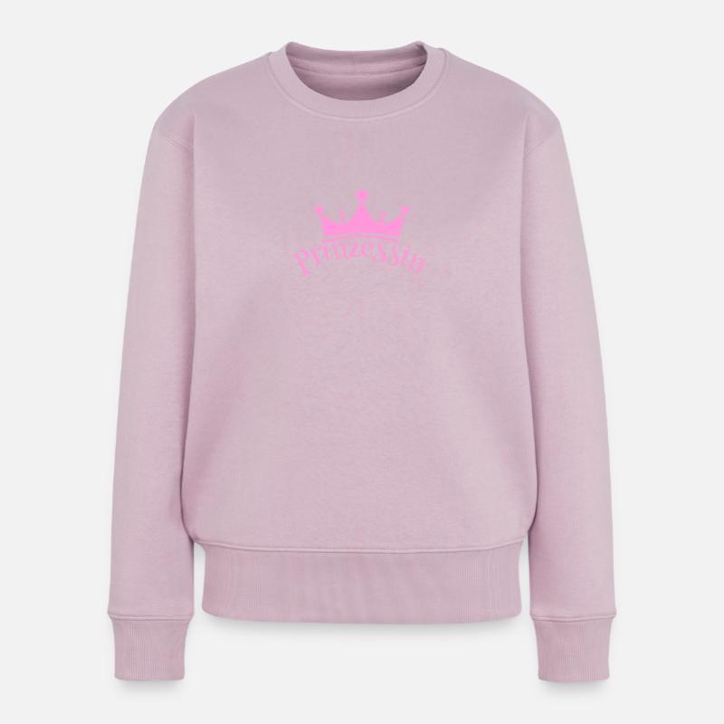 princesse - Pull Premium bio Femme - rose poudré