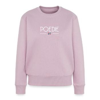 Pudel! - Frauen Premium Bio Pullover - Altrosa - Vorne - Julia (174cm)