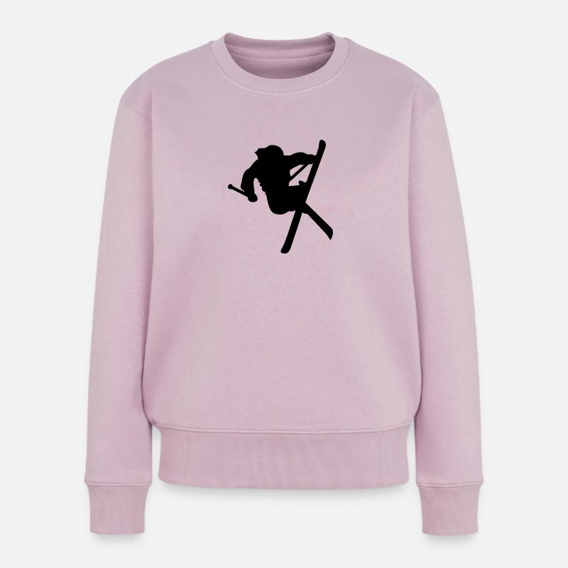 FREESKI - Pull Premium bio Femme - rose poudré