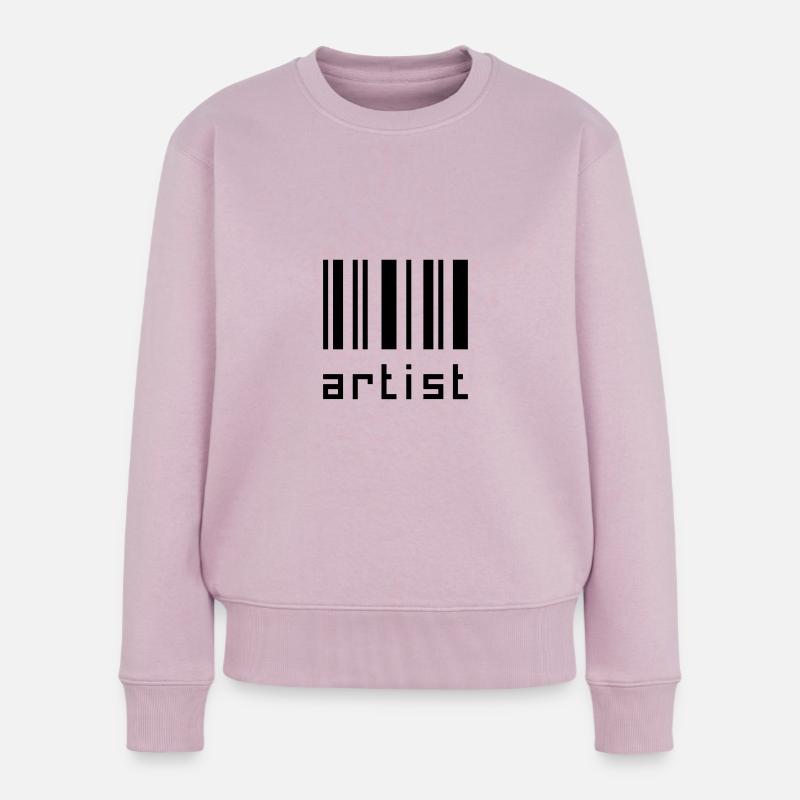 Künstler - Kunst - Frauen Premium Bio Pullover - Altrosa
