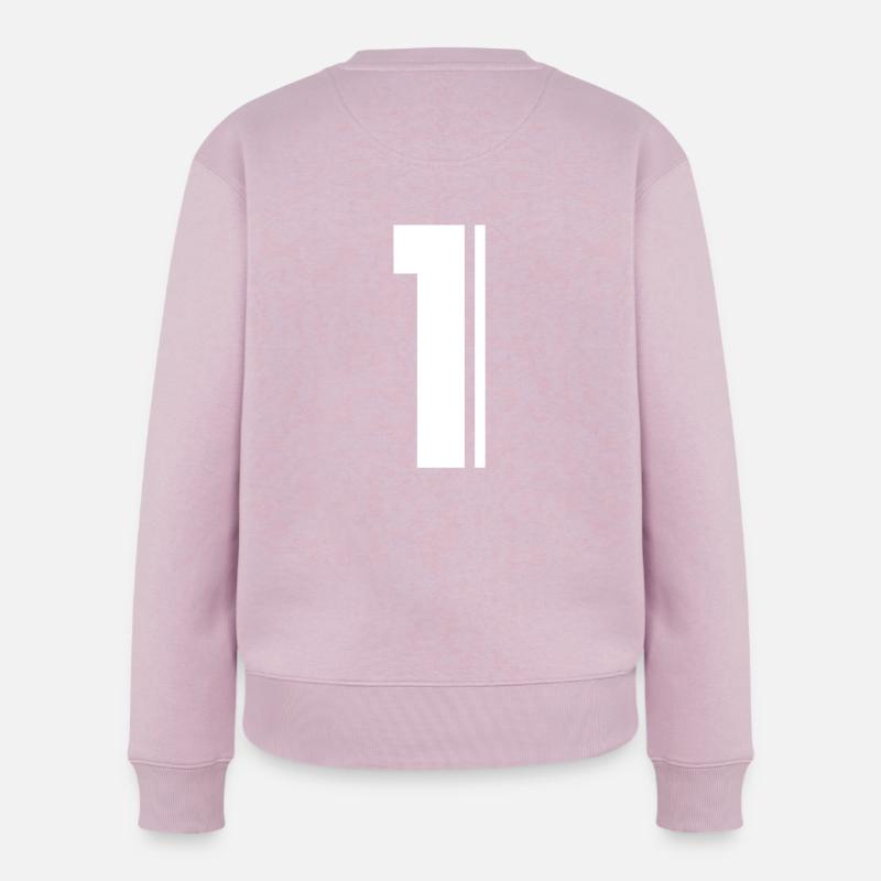 1 Nummer Eins - Frauen Premium Bio Pullover - Altrosa
