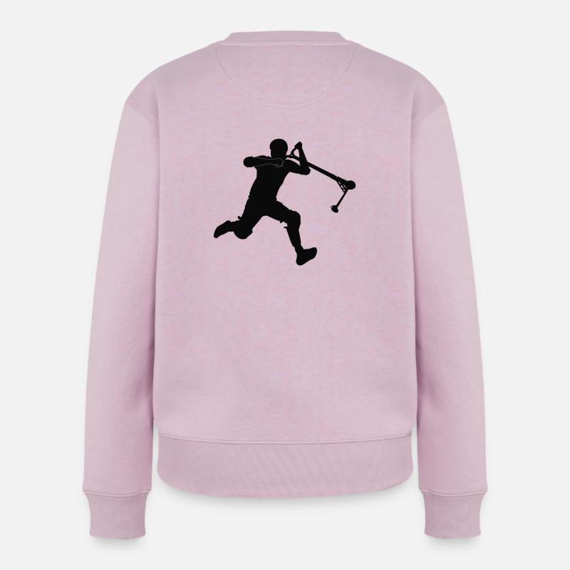 Kickless 1 - Pull Premium bio Femme - rose poudré