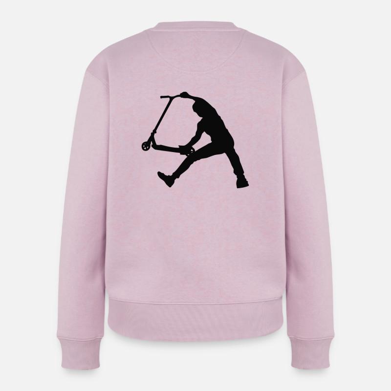 Fingerwhip 1 - Frauen Premium Bio Pullover - Altrosa