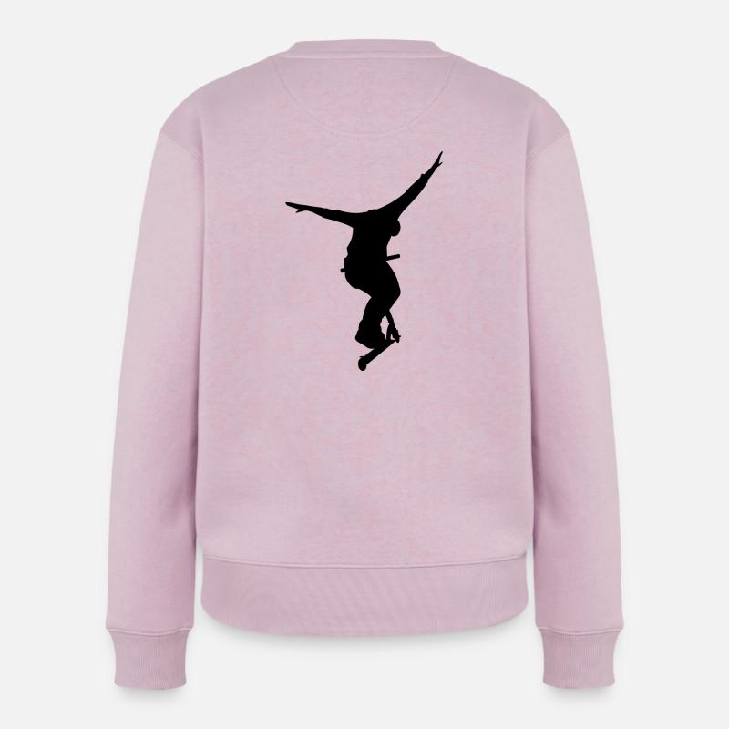 Nohander 1 - Frauen Premium Bio Pullover - Altrosa
