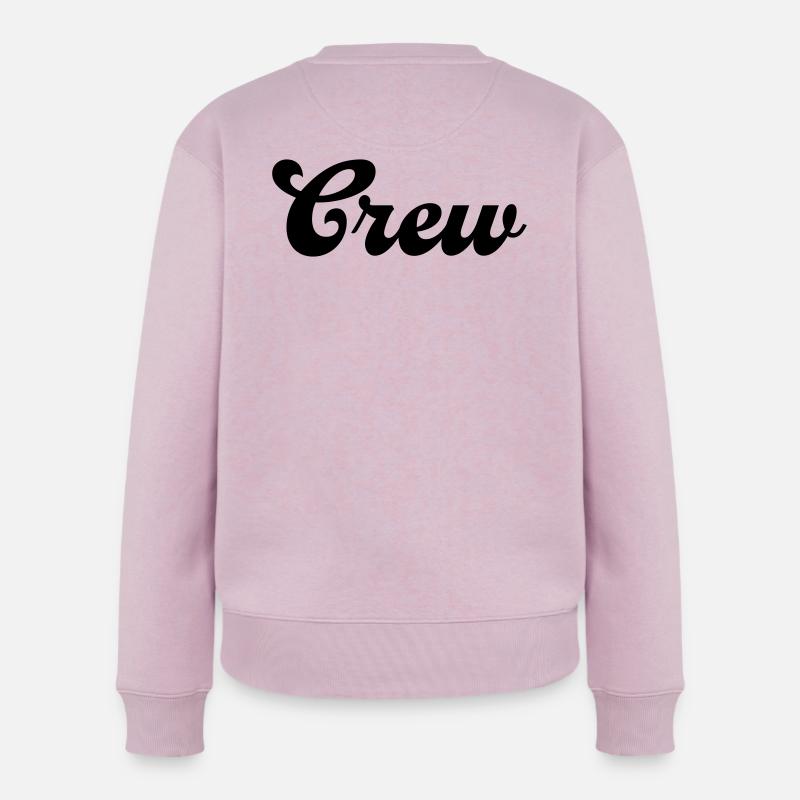 Crew 1 - Frauen Premium Bio Pullover - Altrosa