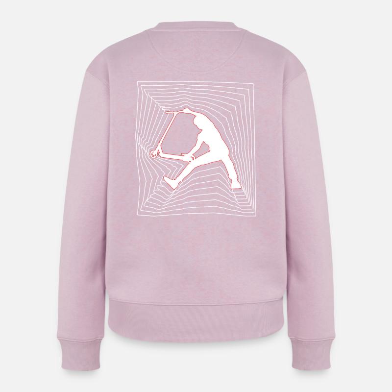 Fingerwhip 6 - Frauen Premium Bio Pullover - Altrosa