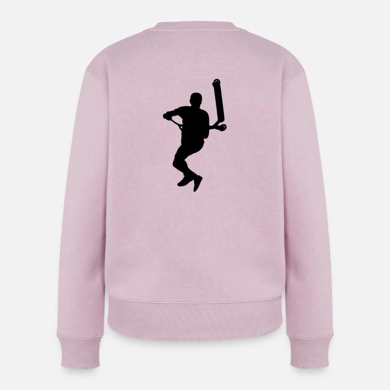 Briflip - Frauen Premium Bio Pullover - Altrosa