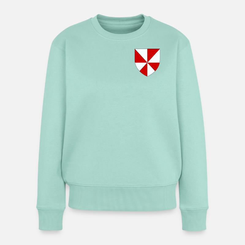 Blason du Gâtinais - Pull Premium bio Femme - menthe