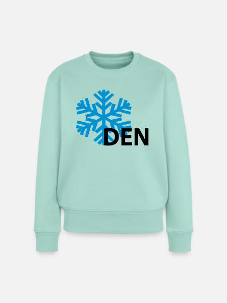 Snowden - Frauen Premium Bio Pullover - Mint