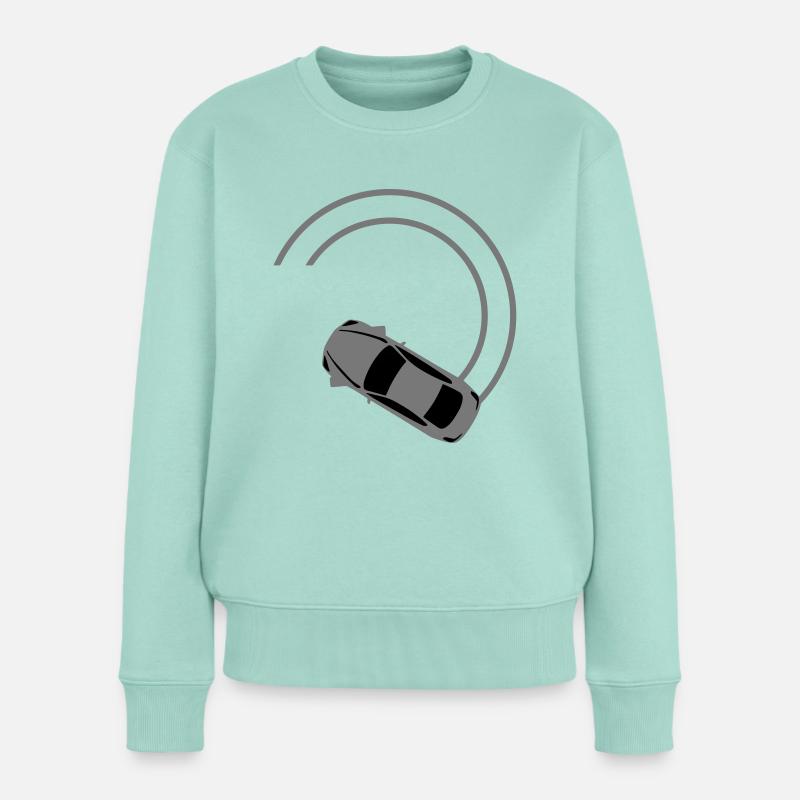 Drifting - Frauen Premium Bio Pullover - Mint 