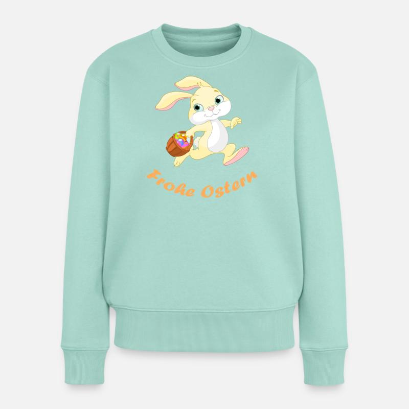 Easter - Women's Premium Organic Jumper - mint 
