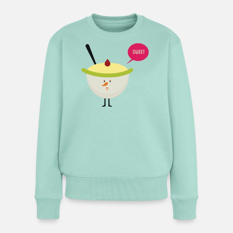 doux - Pull Premium bio Femme - menthe