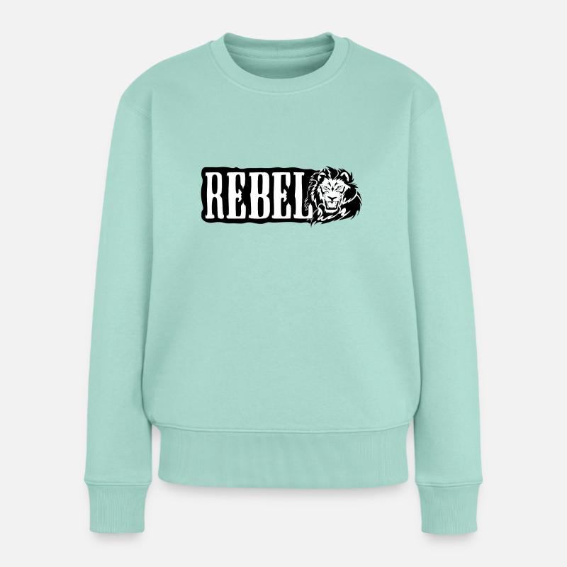 Rebellion - Pull Premium bio Femme - menthe 