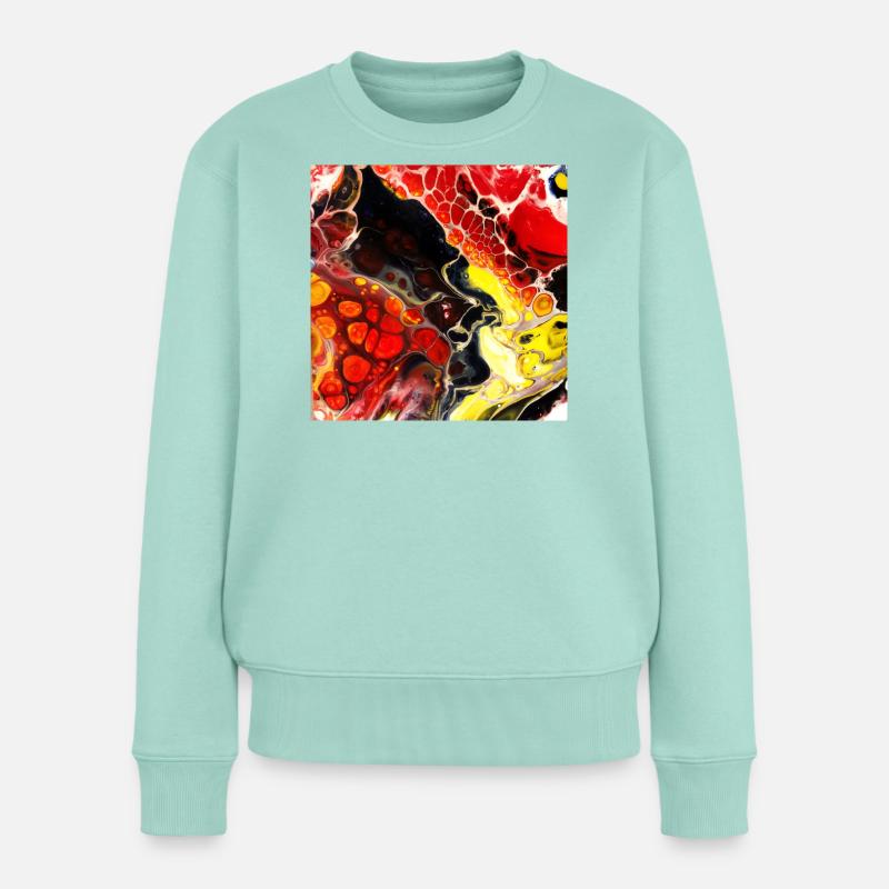 Fantasie - Frauen Premium Bio Pullover - Mint 