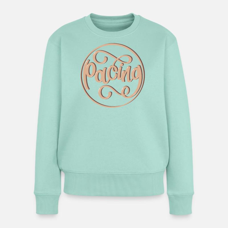 Pacing - Frauen Premium Bio Pullover - Mint 