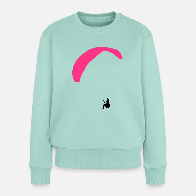paragliding - Pull Premium bio Femme - menthe 