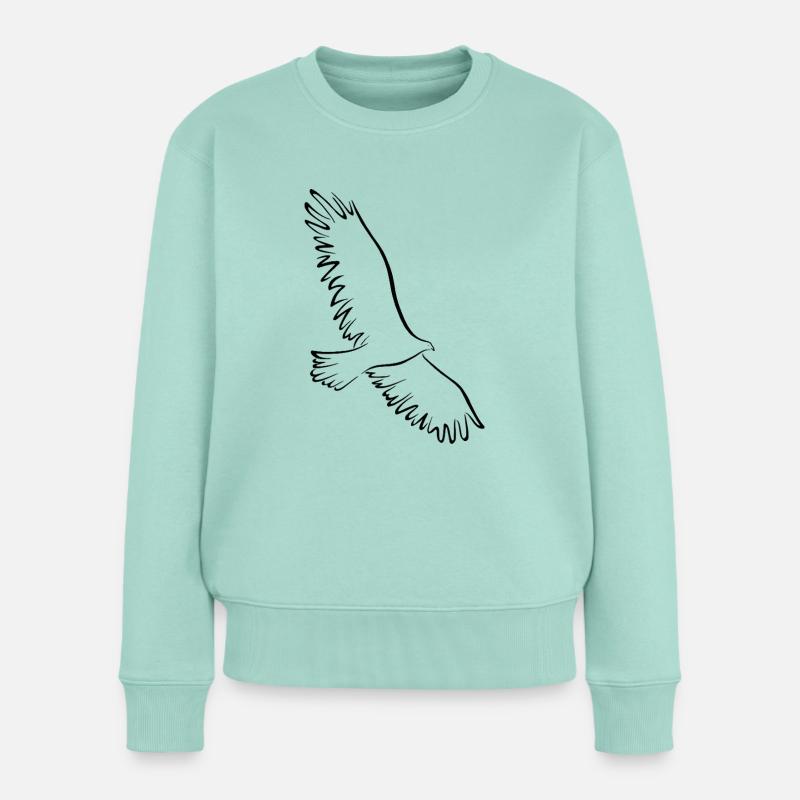 Tänzer der Thermik - Frauen Premium Bio Pullover - Mint 
