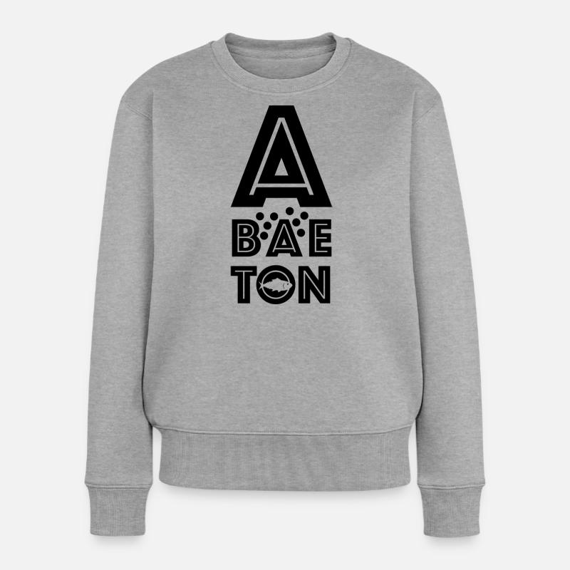 Abaeton - So schnell sie können! - Frauen Premium Bio Pullover - Grau meliert