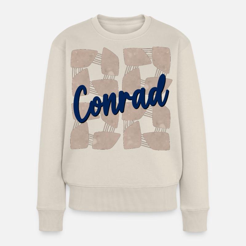 NAME DAY NAME CONRAD Women's Premium Organic Jumper