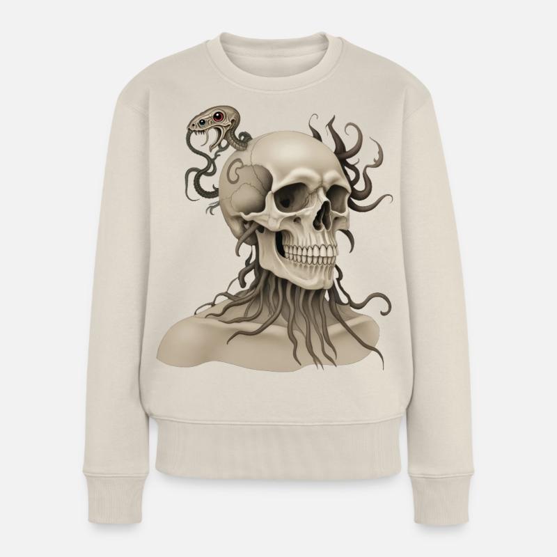 SKULL #2 - dark hell Pull Premium bio Femme