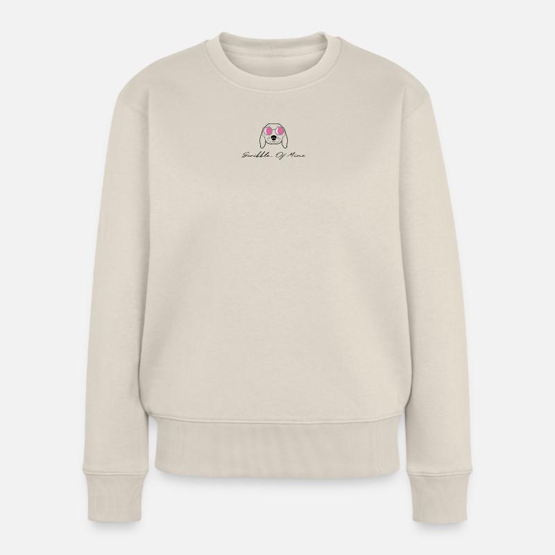 SCRiBBLE OF MiNE "7 Days Edition" - Frauen Premium Bio Pullover - Beige