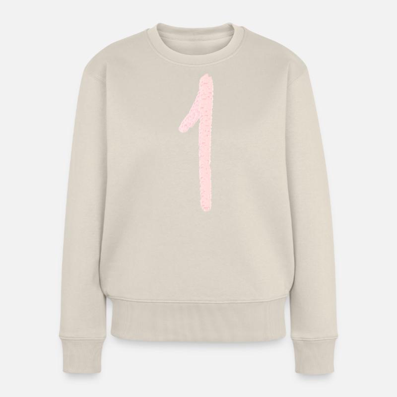 Chiffre 1 Pull Premium bio Femme