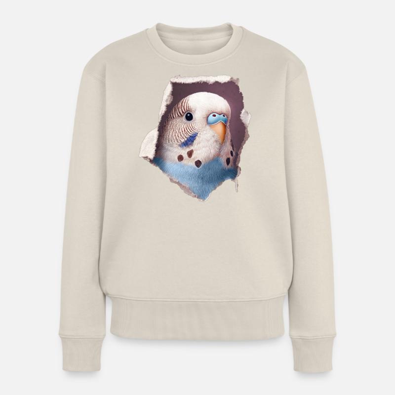 Perruche ondulée Pull Premium bio Femme