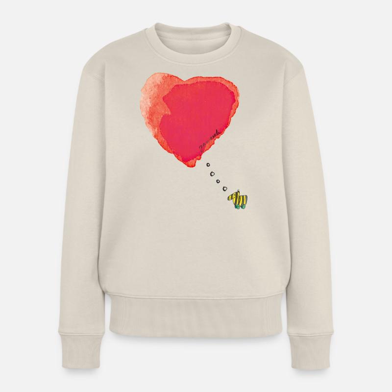 Janosch Tigerente Hat Nur Liebe Im Sinn Frauen Premium Bio Pullover