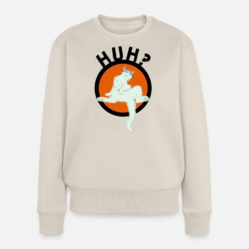 HUH? Women's Premium Organic Jumper