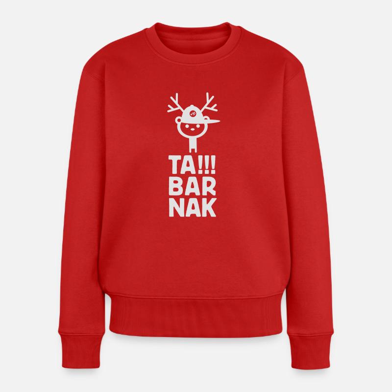 tabarnak! - Pull Premium bio Femme - rouge
