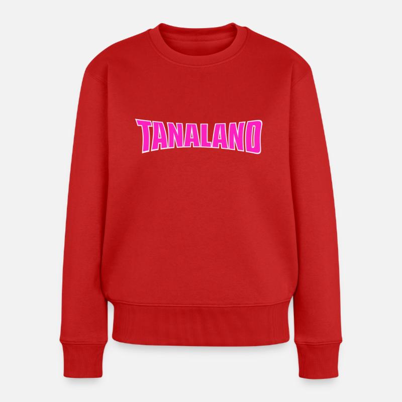 Tanaland - Pull Premium bio Femme - rouge