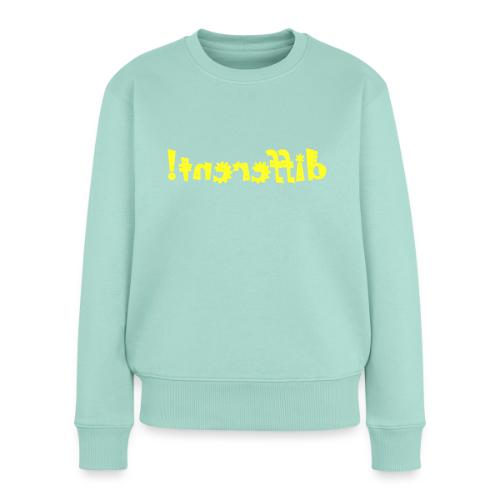 different! 23.2 - Frauen Premium Bio Pullover