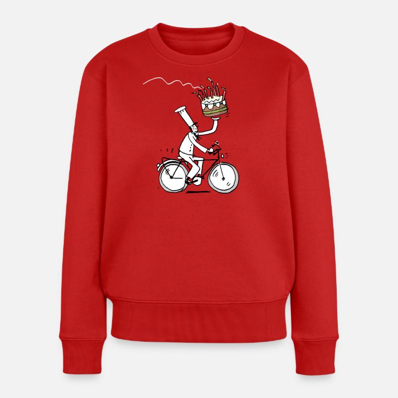 Geburtstag - Frauen Premium Bio Pullover - Rot
