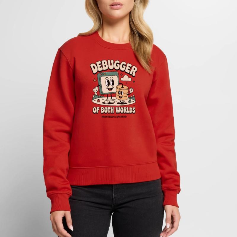 Debugger of both worlds | Debugging Dev Women's Premium Organic Jumper