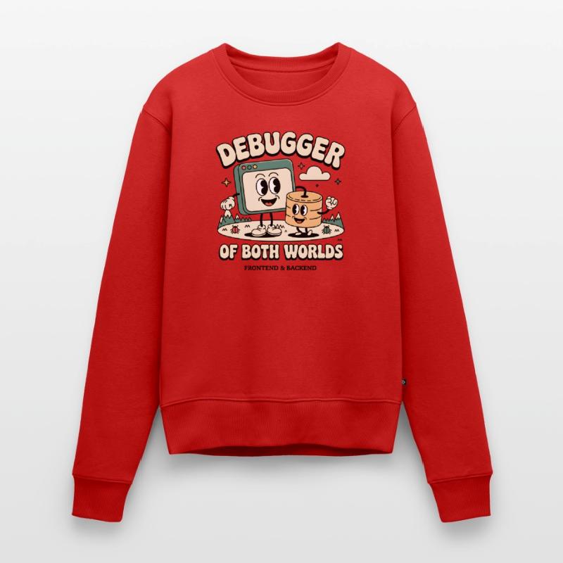 Debugger of both worlds | Debugging Dev Women's Premium Organic Jumper