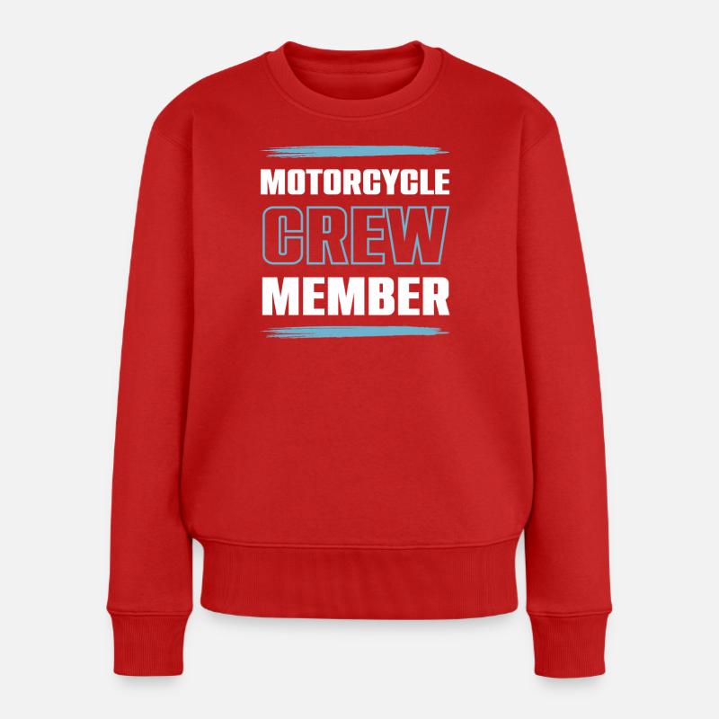 Équipe moto - Pull Premium bio Femme - rouge