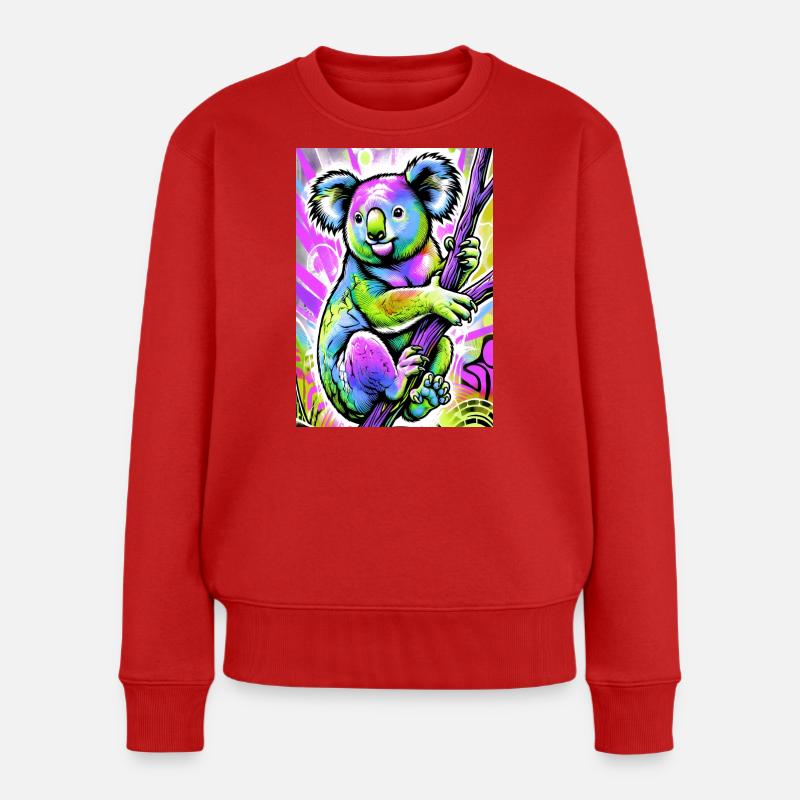 Koala - Pull Premium bio Femme - rouge