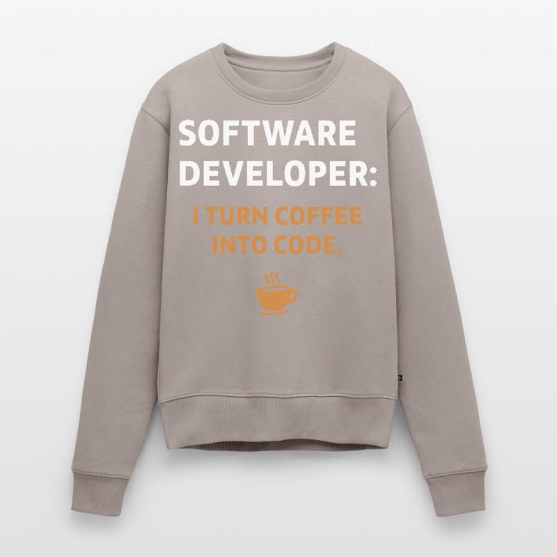 Software Developer - Coffee Edition Women's Premium Organic Jumper