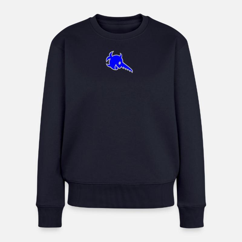 Sägefisch - Frauen Premium Bio Pullover - Navy