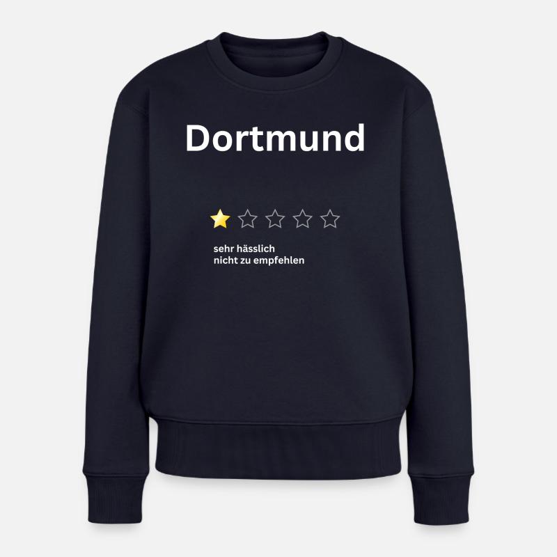 Dortmund 1star - Frauen Premium Bio Pullover - Navy