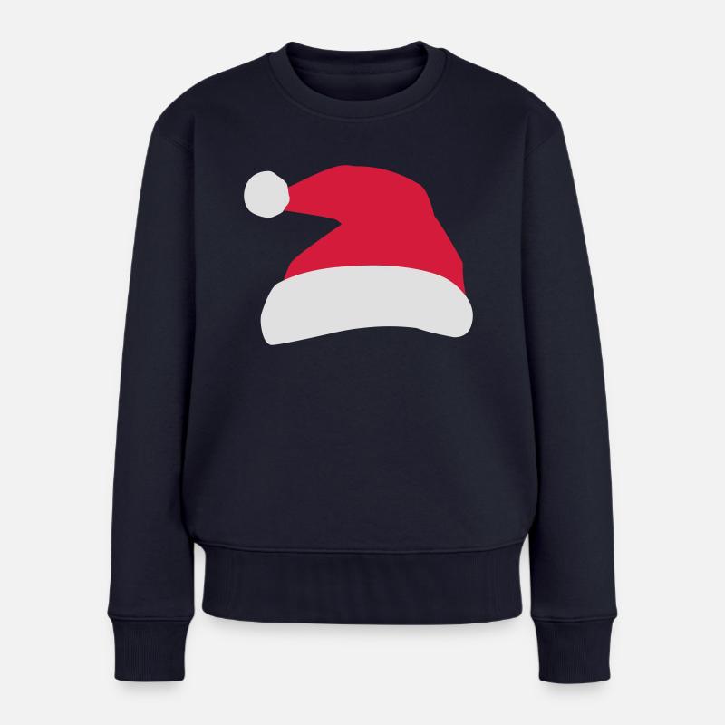 Weihnachten - Frauen Premium Bio Pullover - Navy