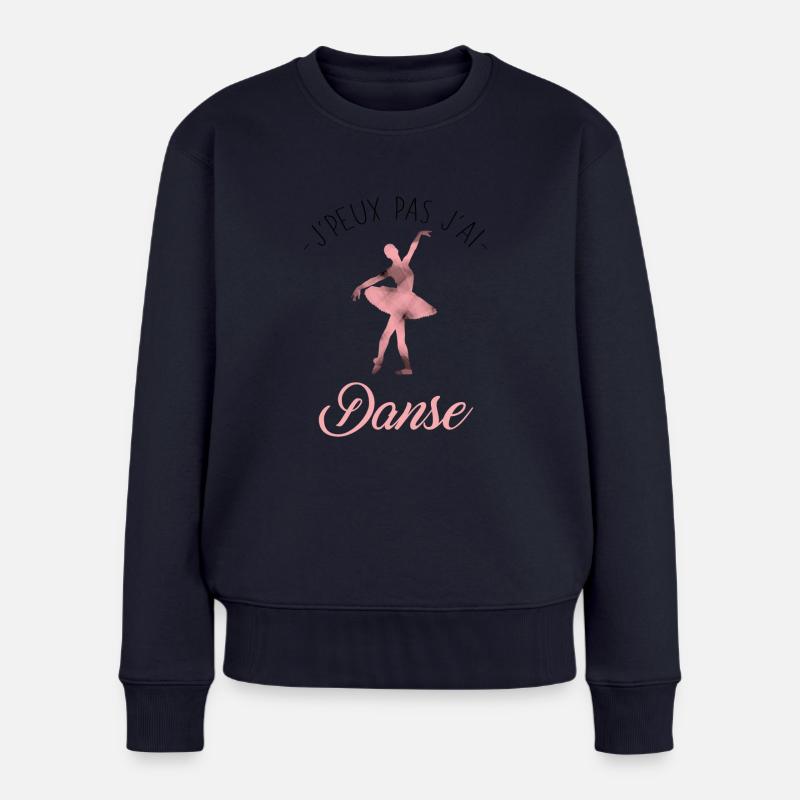 J'peux pas j'ai Danse - Pull Premium bio Femme - bleu marine