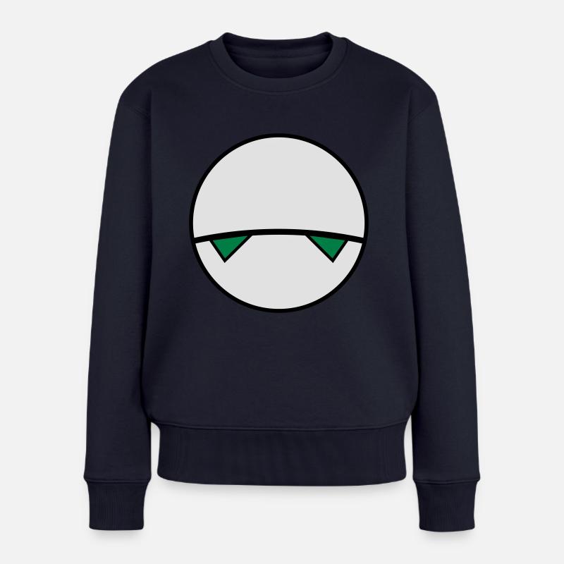 Melvin Robot - Per Anhalt - Frauen Premium Bio Pullover - Navy