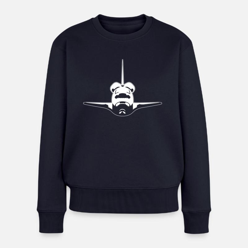 Navette spatiale - Pull Premium bio Femme - bleu marine