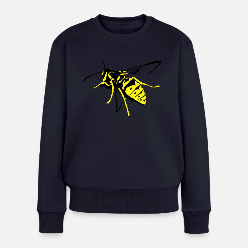 Wesp - Frauen Premium Bio Pullover - Navy