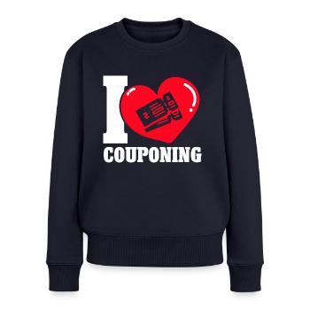 Coupon Shopper Discount Couponer Discount Sale - Women's Premium Organic Jumper - navy - Front - Julia (174cm)