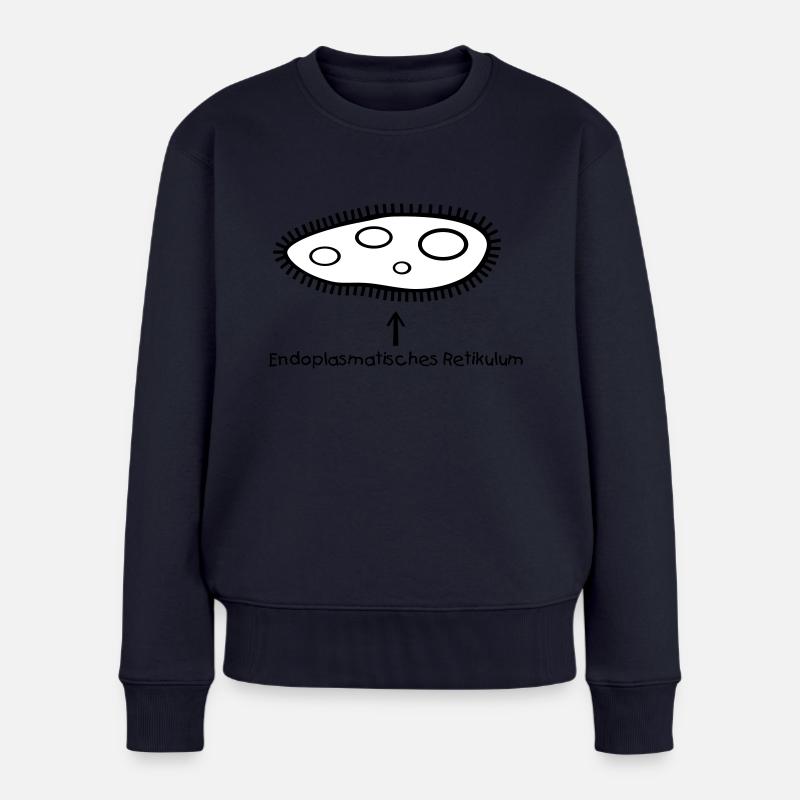 Pantoffeltierchen - Frauen Premium Bio Pullover - Navy
