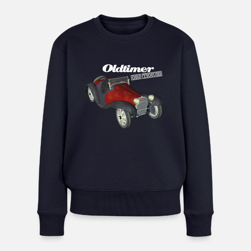 Oldtimer on Tour - Pull Premium bio Femme - bleu marine
