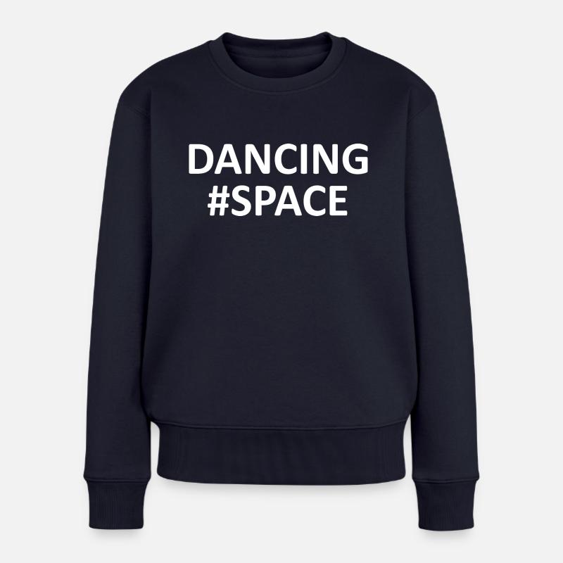 Dancing Dance Music - Frauen Premium Bio Pullover - Navy